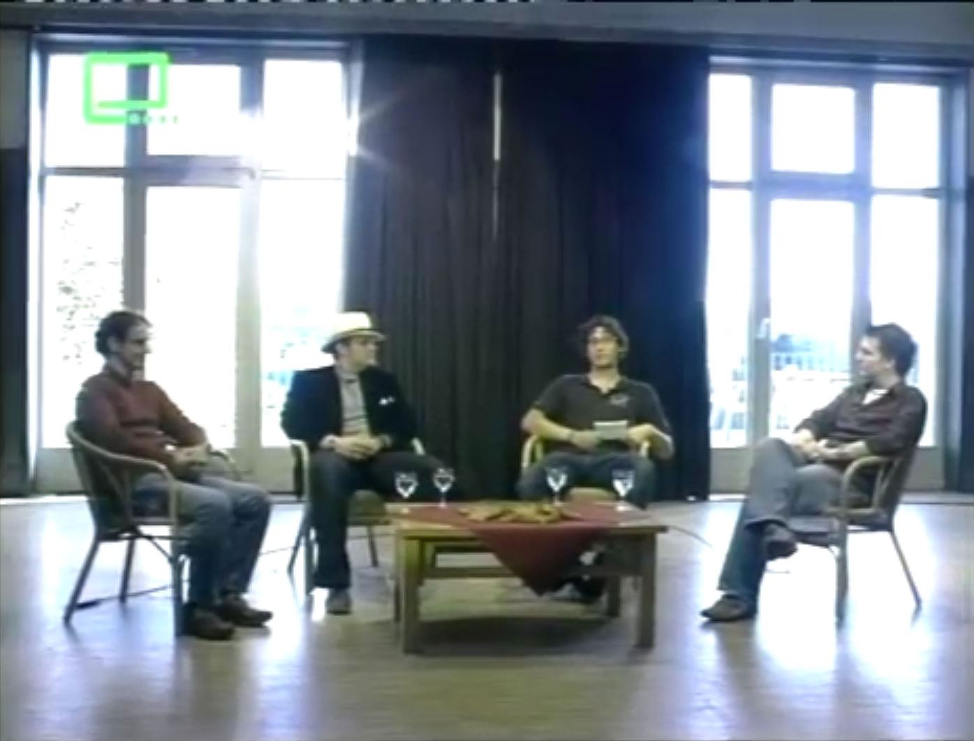 Ein Screenshot aus der Moderation der ersten Promenade-Folge von 2007