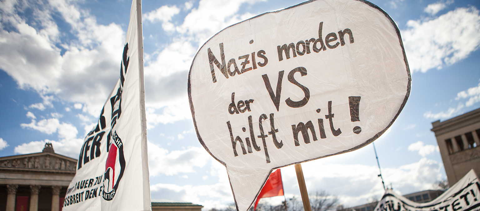 Demonstration am 13. April in München zum NSU-Prozess (Bild: LINKE-Fraktion im Bundestag)